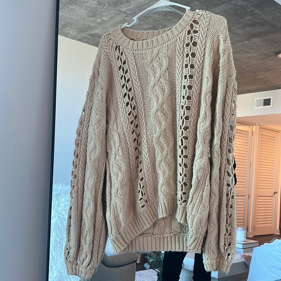 For Love and Lemons bell sleeve sweater - Picture 4 of 5
